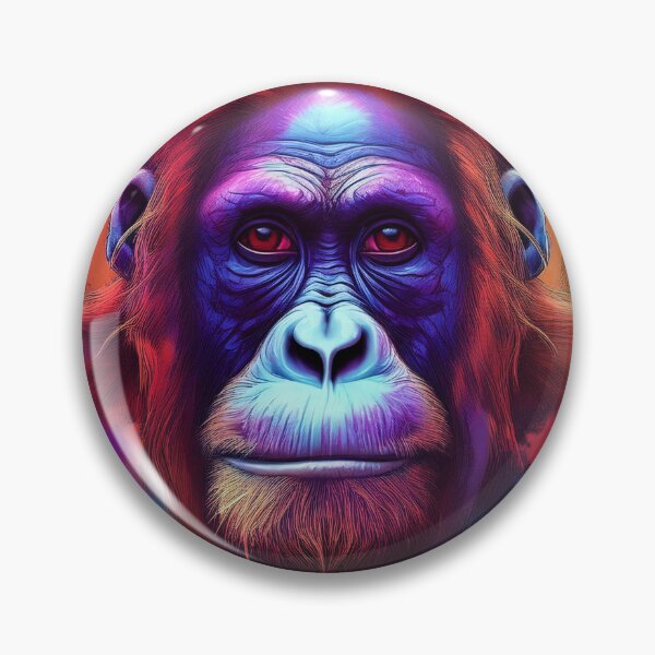 Item preview, Orangutan in Neon Graffiti style designed and sold by Boxing Kangaroo Retail Company.