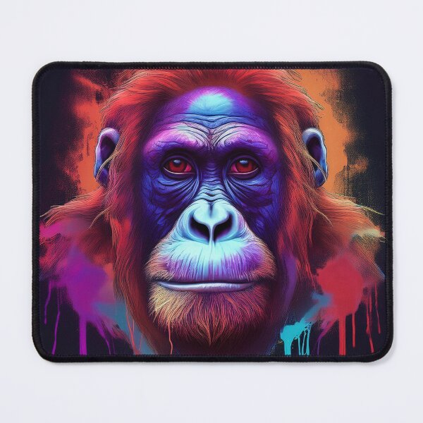 Item preview, Orangutan in Neon Graffiti style designed and sold by Boxing Kangaroo Retail Company.