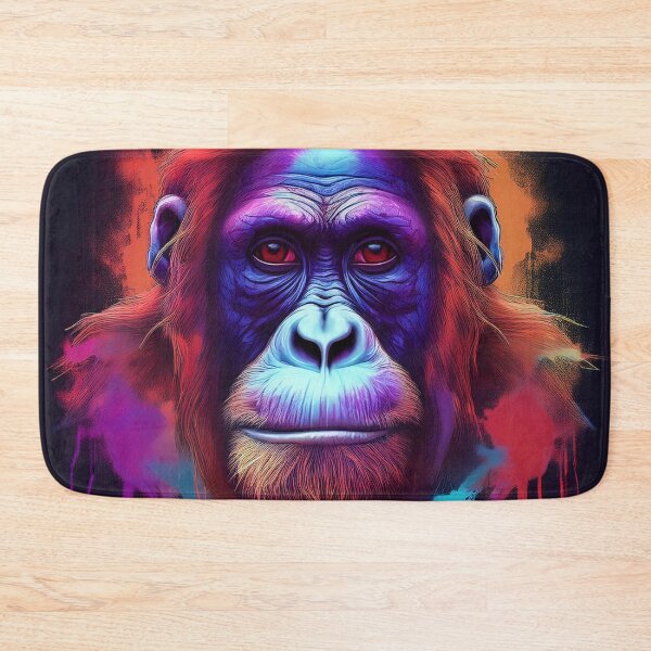 Item preview, Orangutan in Neon Graffiti style designed and sold by Boxing Kangaroo Retail Company.