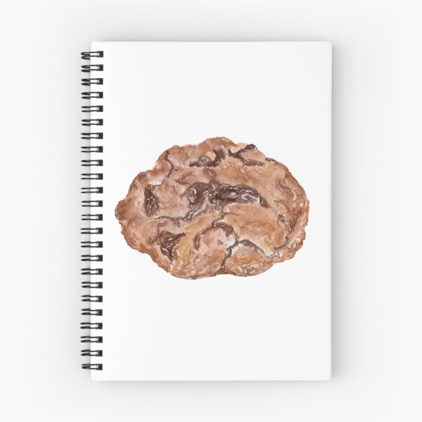 Item preview, Watercolor Double Chunk Chocolate Chip Cookie designed and sold by daphsam.