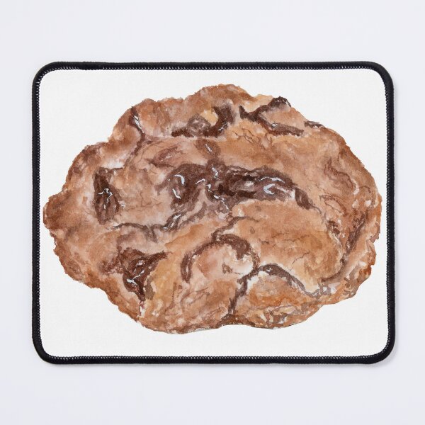 Item preview, Watercolor Double Chunk Chocolate Chip Cookie designed and sold by daphsam.