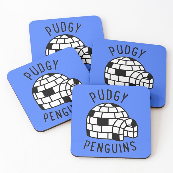 Item preview, Pudgy Penguins Logo Black Igloo designed and sold by OpenSeahub.
