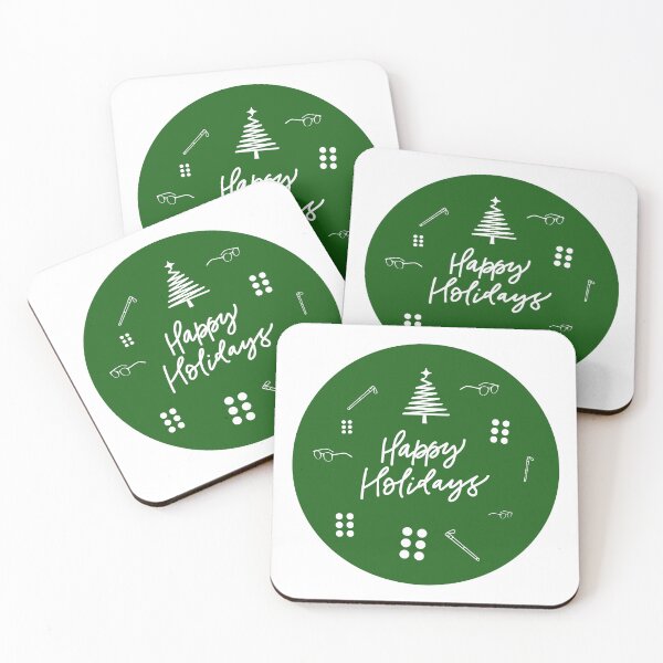 Item preview, Happy Holidays Green VI O&M Design designed and sold by IndeOandM.