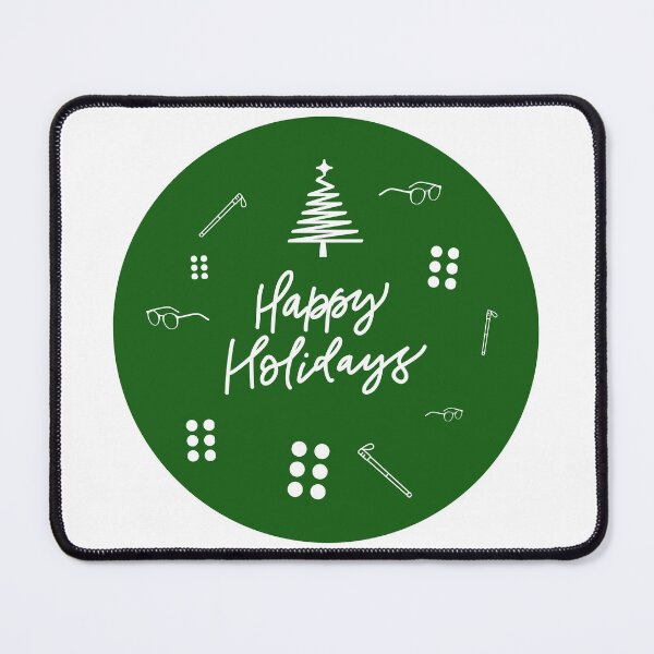 Item preview, Happy Holidays Green VI O&M Design designed and sold by IndeOandM.