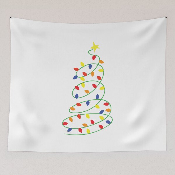 Item preview, Christmas Tree Doodle Hand Drawn designed and sold by MagnoliaLake.
