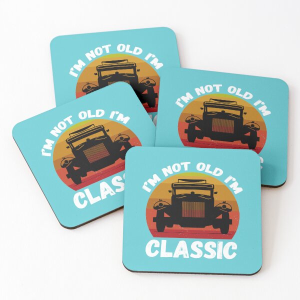 Item preview, I'm not Old I'm Classic. Classic Car Lovers. Funny Car Quote designed and sold by DesignHouse07.
