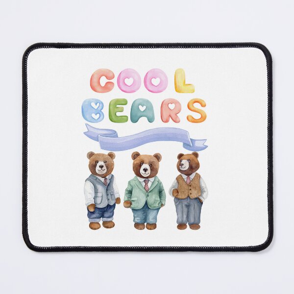 Item preview, Cool and Cute Bears illüstration Design  designed and sold by Catword.