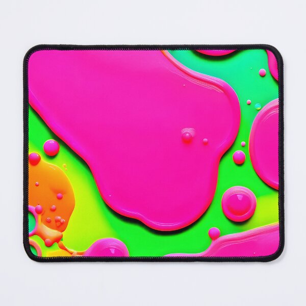 Item preview, Neon Abstract Liquid Dreams designed and sold by Health And Fitness Posts e-Store.
