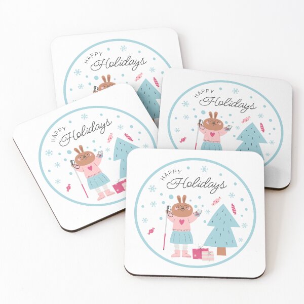 Item preview, Happy Holidays Bunny VI O&M Design designed and sold by IndeOandM.