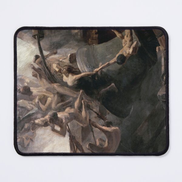 Item preview, Les Voix du Tocsin - Voices of Warning Bell (1888) by Albert Maignan designed and sold by Onodera.