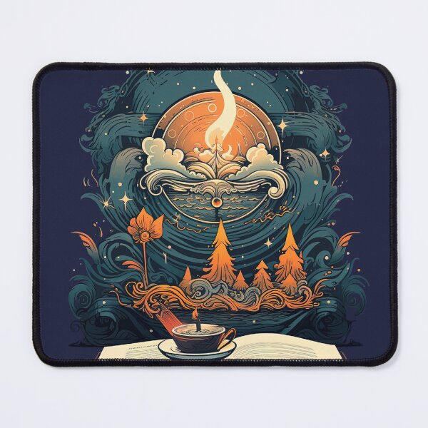 Item preview, Magical Book and Dreamlike Forest Illustration designed and sold by jgvisualarts.