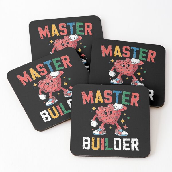 Item preview, Master Builder Funny Brick Character Design designed and sold by love3617.