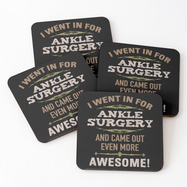 Item preview, Ankle Surgery Recovery Humor designed and sold by thepixelgarden.