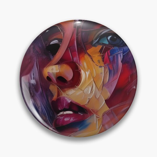 Item preview, Women's Neo-Impressionist Face 2 designed and sold by therealevissam.