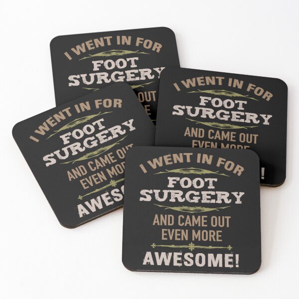 Item preview, Foot Surgery Recovery Humor designed and sold by thepixelgarden.