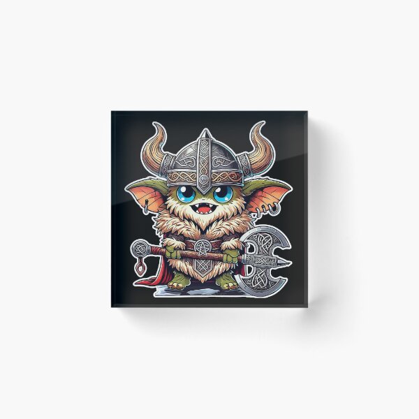 Item preview, Gremlin Viking Kawaii Fun and Impressive designed and sold by lAnJefurtifeu.
