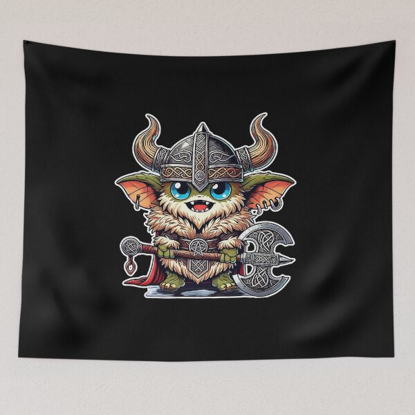 Item preview, Gremlin Viking Kawaii Fun and Impressive designed and sold by lAnJefurtifeu.