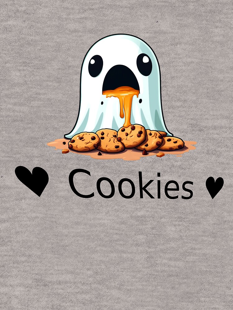 Thumbnail 7 von 7, Essential T-Shirt, Geist liebt Kekse - Keksliebe designt und verkauft von Fluffy-Cat-de.
