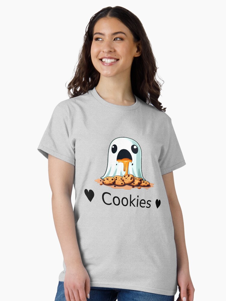 Thumbnail 1 von 7, Classic T-Shirt, Geist liebt Kekse - Keksliebe designt und verkauft von Fluffy-Cat-de.