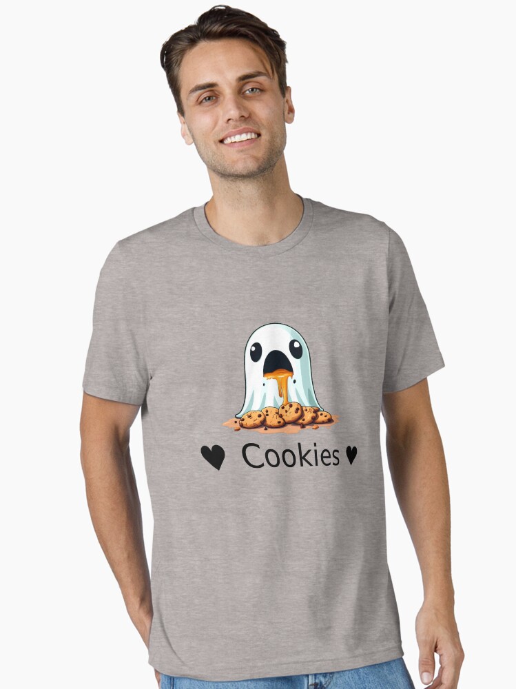 Thumbnail 1 von 7, Essential T-Shirt, Geist liebt Kekse - Keksliebe designt und verkauft von Fluffy-Cat-de.