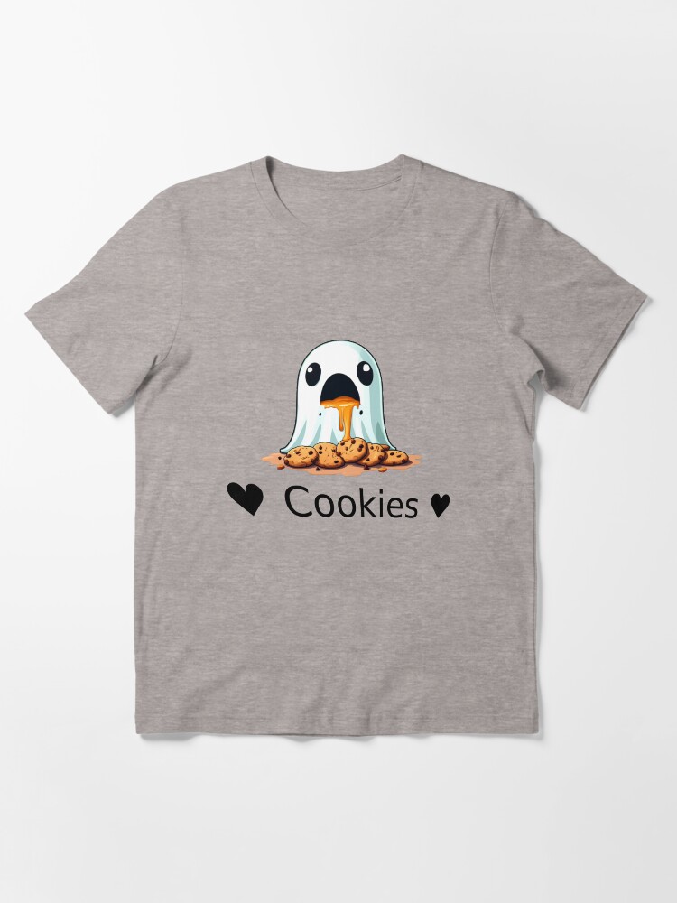 Thumbnail 3 von 7, Essential T-Shirt, Geist liebt Kekse - Keksliebe designt und verkauft von Fluffy-Cat-de.