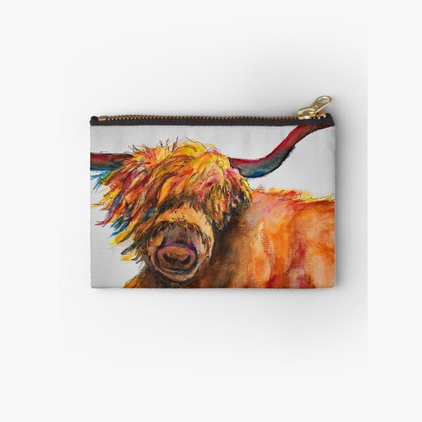 Item preview, Highland Coo sketch from Scotland designed and sold by DeborahFox.