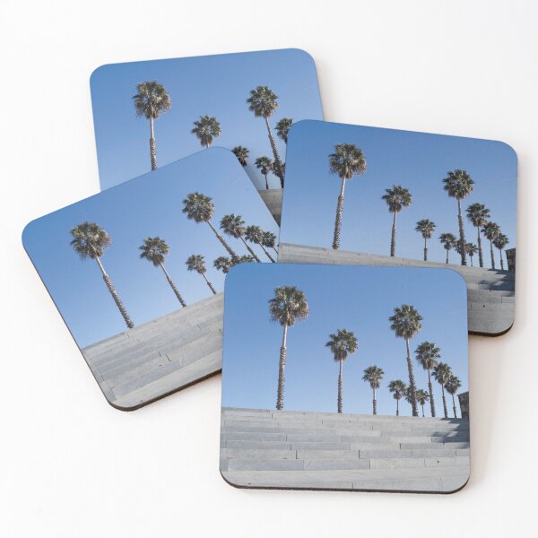 Item preview, Palm Trees and Stone Steps Under Clear Skies designed and sold by gedsonsilva.