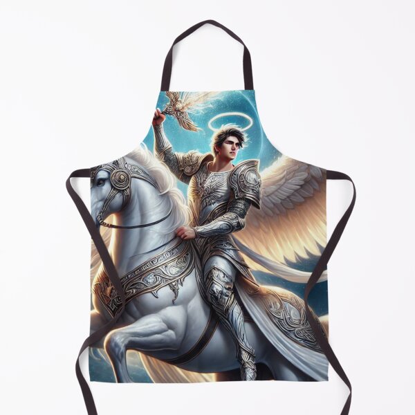 Item preview, Angel Art Fighting Angel on Stallion designed and sold by WearitToday.