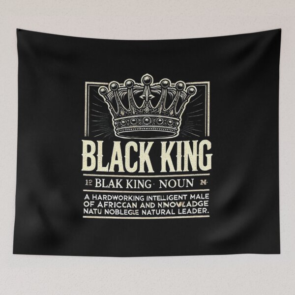 Item preview, Black King Definition African American Pride Black History designed and sold by SztylishDesigns.