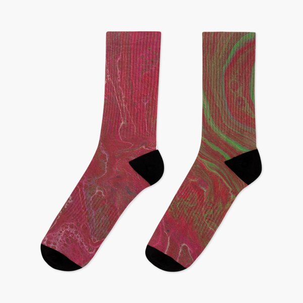 Item preview, Velvet Waters 1 Flowing Ruby Emerald Abstract designed and sold by Doug  Siegel.