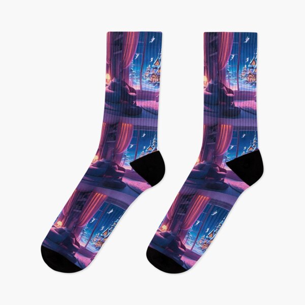 Item preview, Tokyo Enchanted Winter Nights Cozy Glimpse Dreamy Towns  designed and sold by ART ATTACK ZONE.
