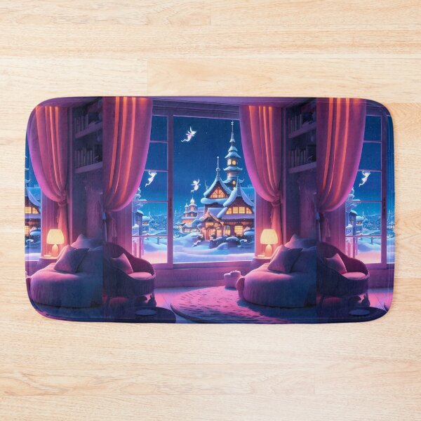Item preview, Tokyo Enchanted Winter Nights Cozy Glimpse Dreamy Towns  designed and sold by ART ATTACK ZONE.