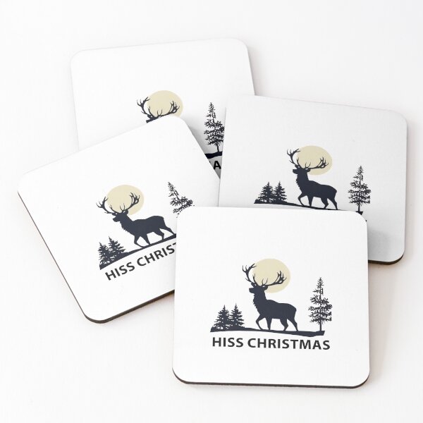 Item preview, CERF AND CHRISTMAS designed and sold by Purple Eggplant Art ⭐⭐⭐⭐.