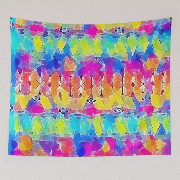 Item preview, 90s Watercolour Pattern 1 designed and sold by aimskiis.