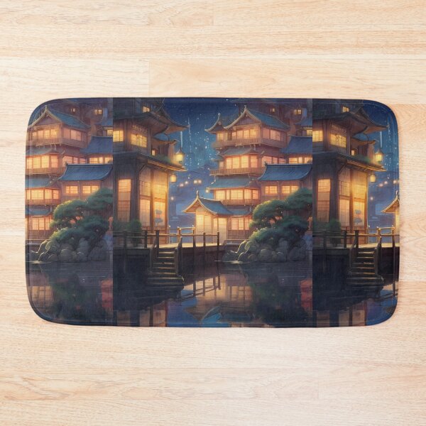 Item preview, Sapporo Enchanted Winter Nights Cozy Glimpse Dreamy Towns  designed and sold by ART ATTACK ZONE.