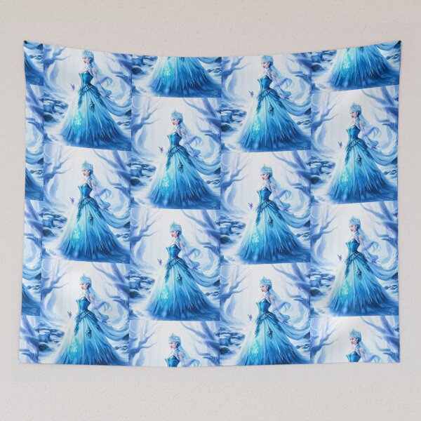 Item preview, Winter Goddess art print designed and sold by Earth Nature Creations.