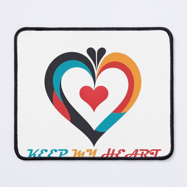 Item preview, KEEP MY HEART designed and sold by Purple Eggplant Art ⭐⭐⭐⭐.