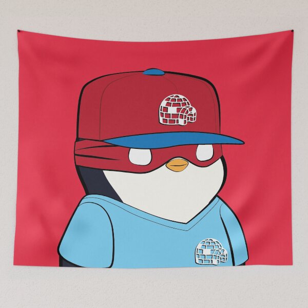 Item preview, Pudgy Penguin Pocket Logo #2188 designed and sold by OpenSeahub.