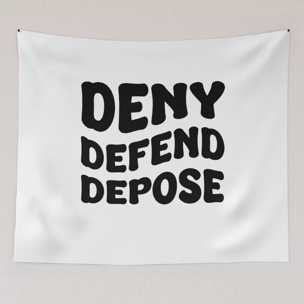 Item preview, Deny, Defend, Depose Funny designed and sold by PixVib.