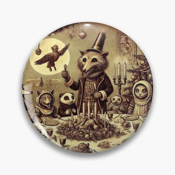 Item preview, Sinister Christmas Dinner of Animals designed and sold by jusyknovoa.