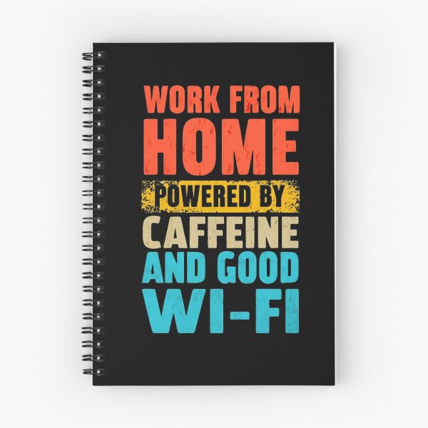 Item preview, Work from home Caffeine and Good Wifi  designed and sold by Comfy Creations.