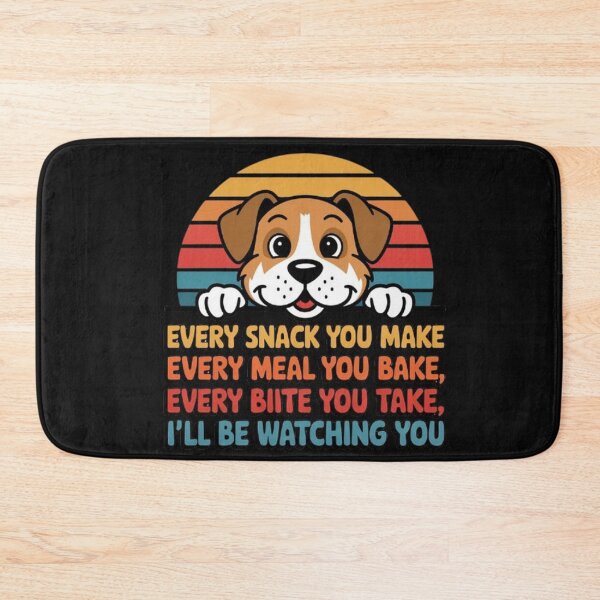 Item preview, Retro Every snack you make Every meal you bake Yellow Lab designed and sold by SztylishDesigns.