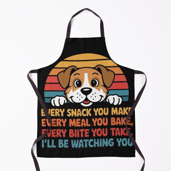 Item preview, Retro Every snack you make Every meal you bake Yellow Lab designed and sold by SztylishDesigns.