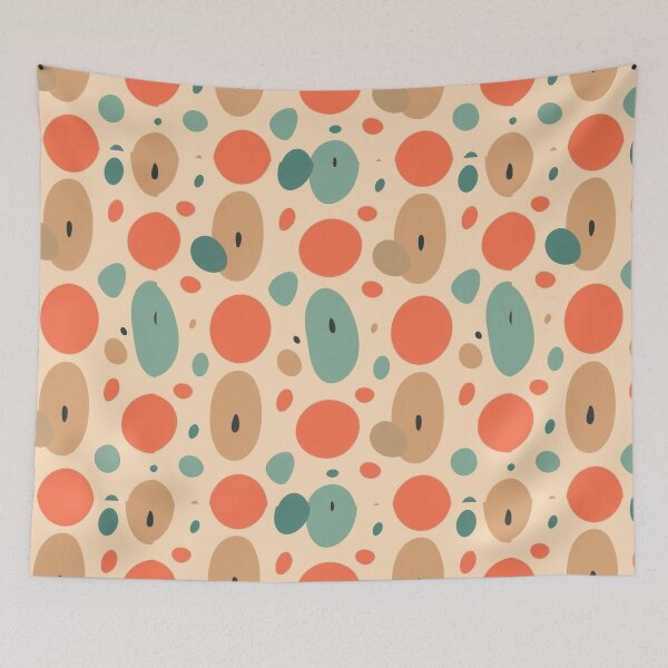 Item preview,  Groovy Seamless Pattern with Retro Vibes designed and sold by hjian8219.