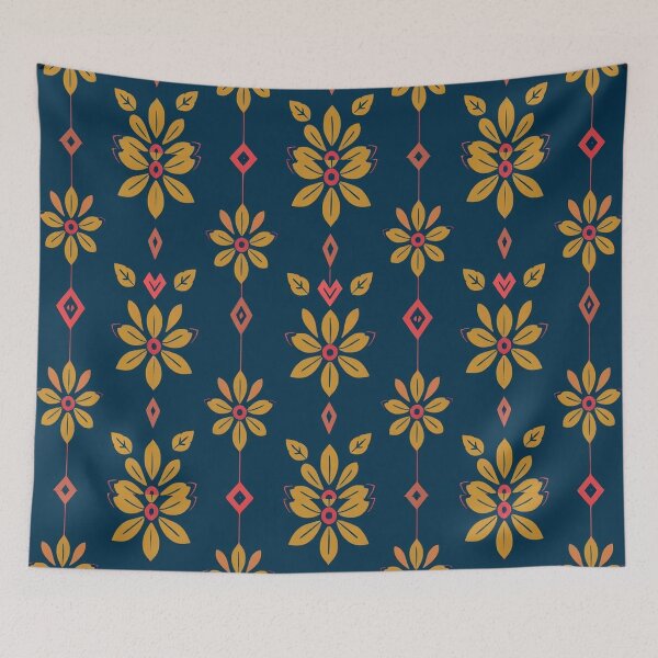 Item preview,  Groovy Seamless Pattern with Retro Vibes designed and sold by hjian8219.