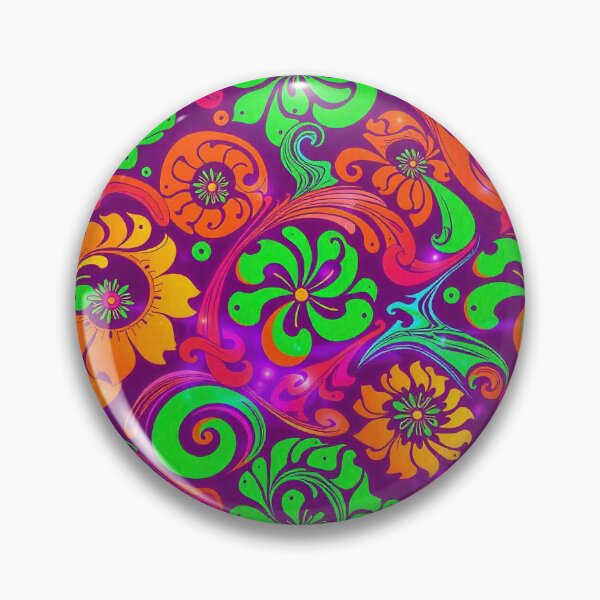 Item preview,  Groovy Seamless Pattern with Retro Vibes designed and sold by hjian8219.