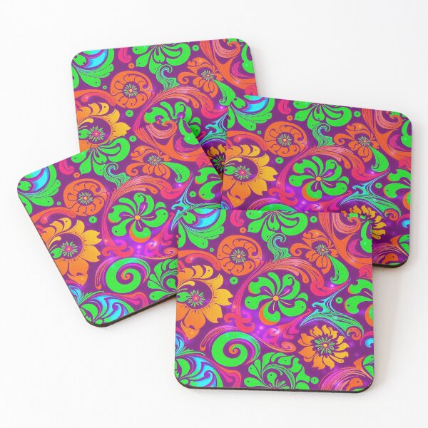 Item preview,  Groovy Seamless Pattern with Retro Vibes designed and sold by hjian8219.