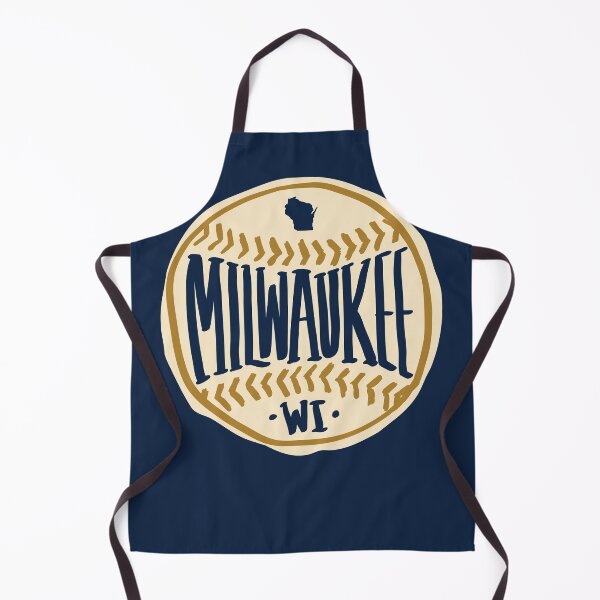 Item preview, Milwaukee Wisconsin Hand-Drawn Baseball Typography Design designed and sold by thegoodwordsco.