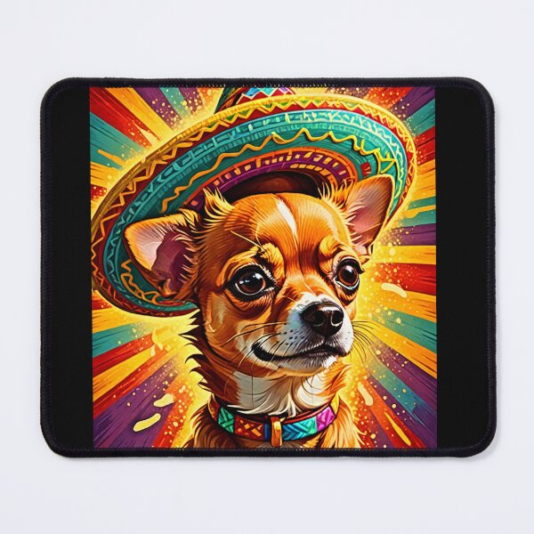 Item preview, Vibrant Taco Bell Chihuahua Taco Bell Dog designed and sold by Earth Nature Creations.