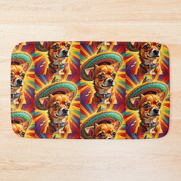 Item preview, Vibrant Taco Bell Chihuahua Taco Bell Dog  designed and sold by Earth Nature Creations.